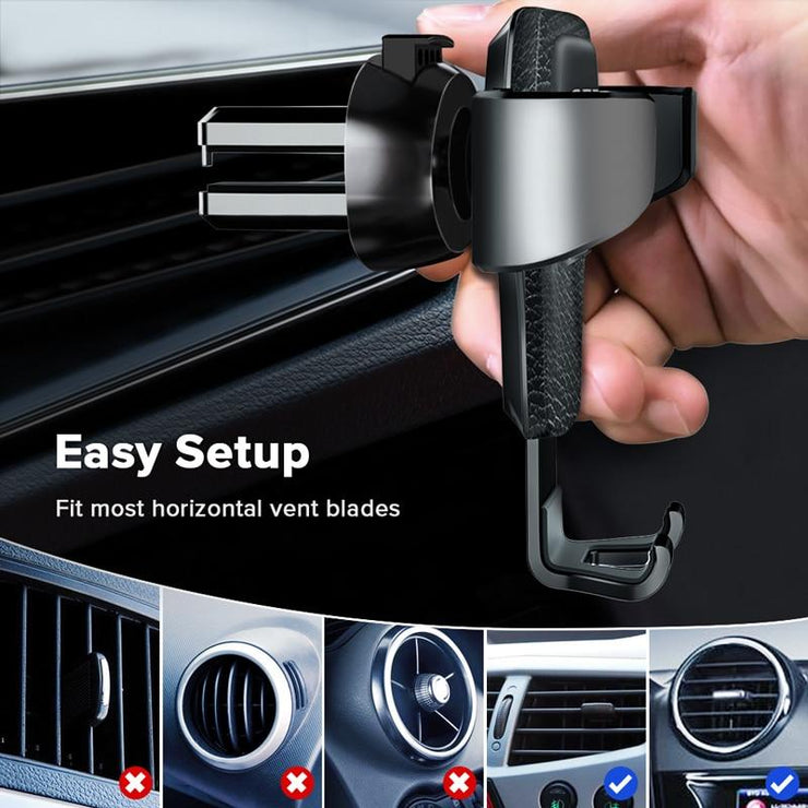 Air-Vent Clip Mount Mobile Stand