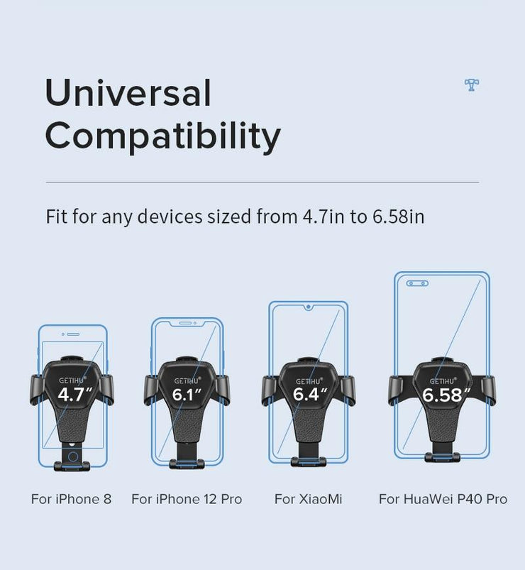 Air-Vent Clip Mount Mobile Stand