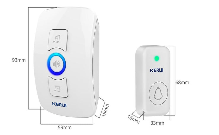 Wireless Waterproof Secutrity Doorbell