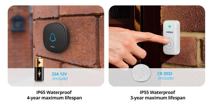 Wireless Waterproof Secutrity Doorbell