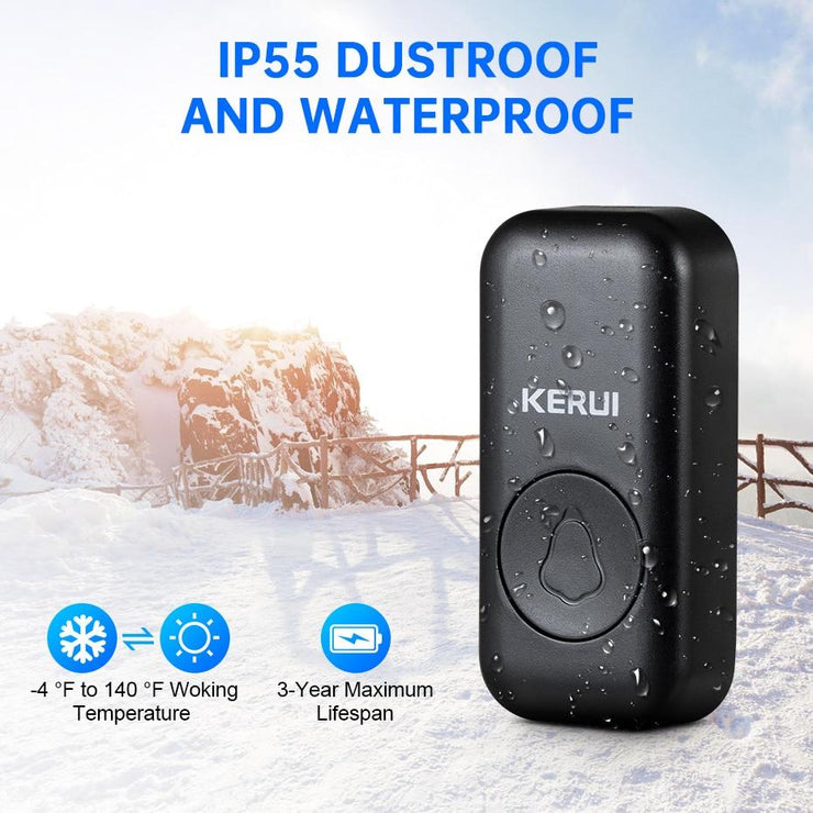 Wireless Waterproof Secutrity Doorbell